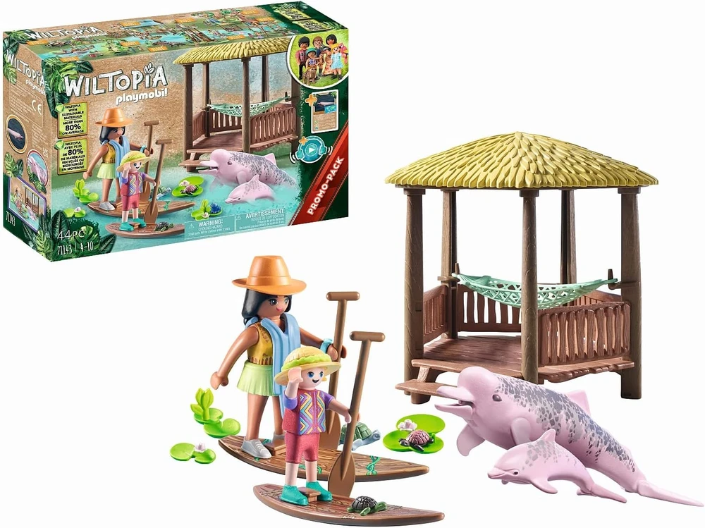 Konstruktorius Playmobil Wiltopia 71143, plastikas