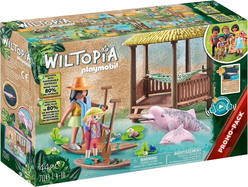 Konstruktorius Playmobil Wiltopia 71143, plastikas