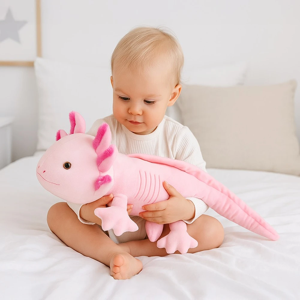 Pliušinis Axolotl Baby Mix 45 cm rožinis