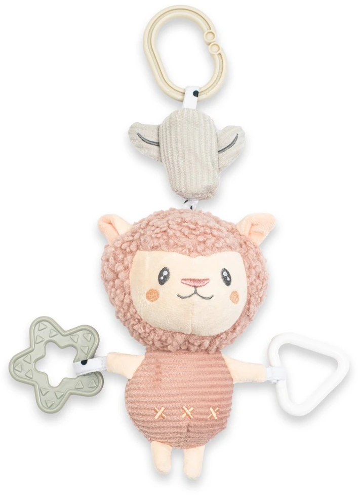 Pliušinis kabantis žaislas New Baby Lama
