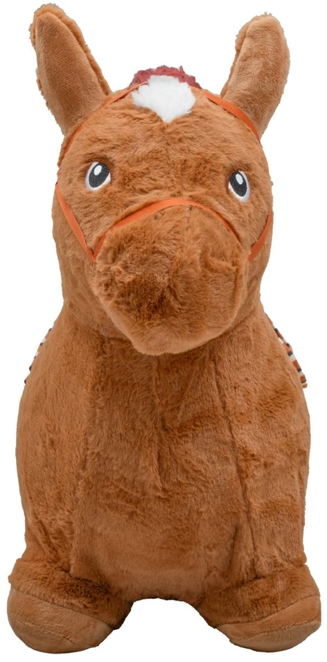 Pliušinis šokinėjantis arkliukas su garsais Baby Mix Brown