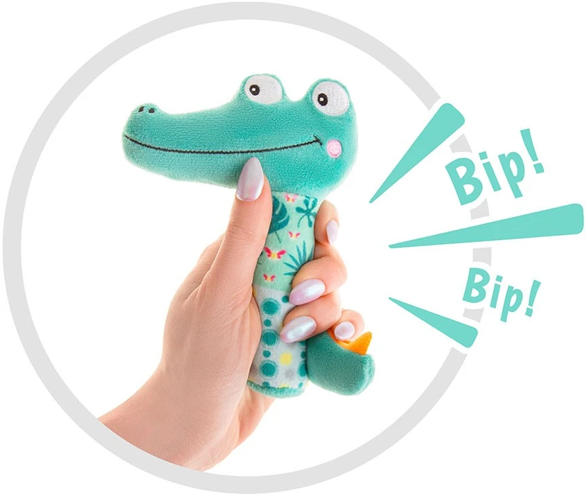 Akuku minkštas pliušinis žaislas Crocodile, A0644