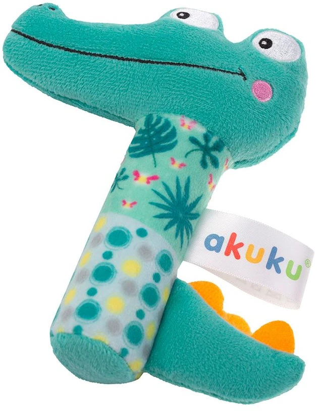 Akuku minkštas pliušinis žaislas Crocodile, A0644