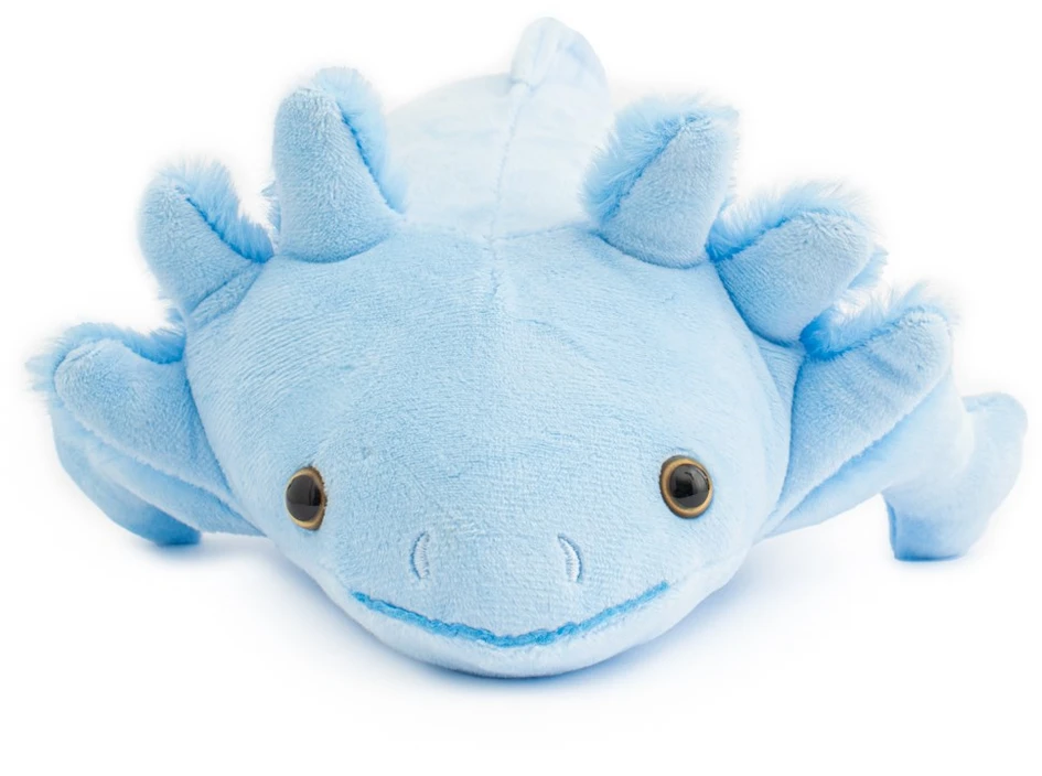 Pliušinis žaislas Axolotl Baby Mix, 45 cm, mėlynas