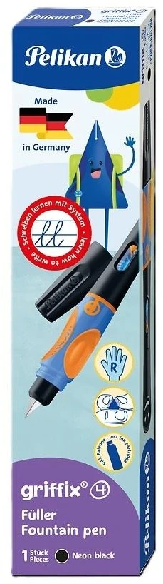Plunksnakočiai Pelikan Griffix Neon Juodas (modelis EUR166472)