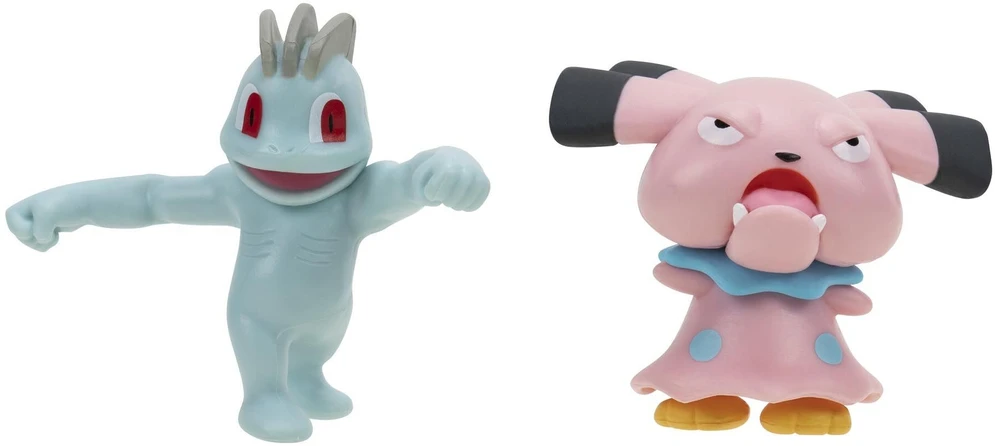 Pokemon Machop ir Snubbull kolekcinis figūrėlių rinkinys Battle Figure Pack 2634