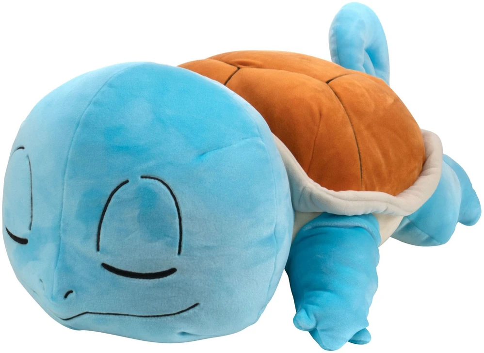 Pokemon Sleeping Squirtle pliušinis žaislas 45 cm 0220