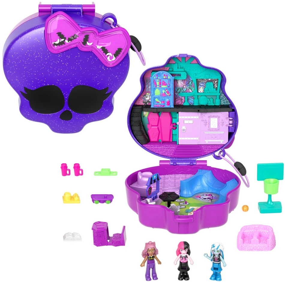Polly Pocket Monster High žaidimų rinkinys HVV58