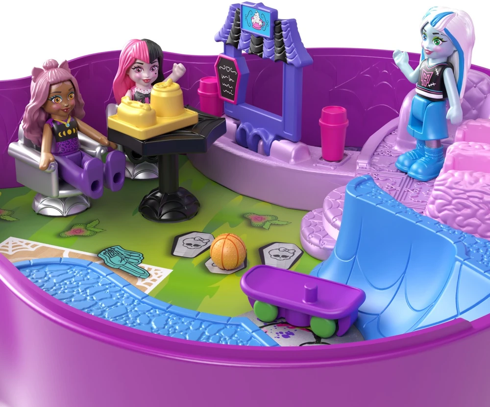 Polly Pocket Monster High žaidimų rinkinys HVV58