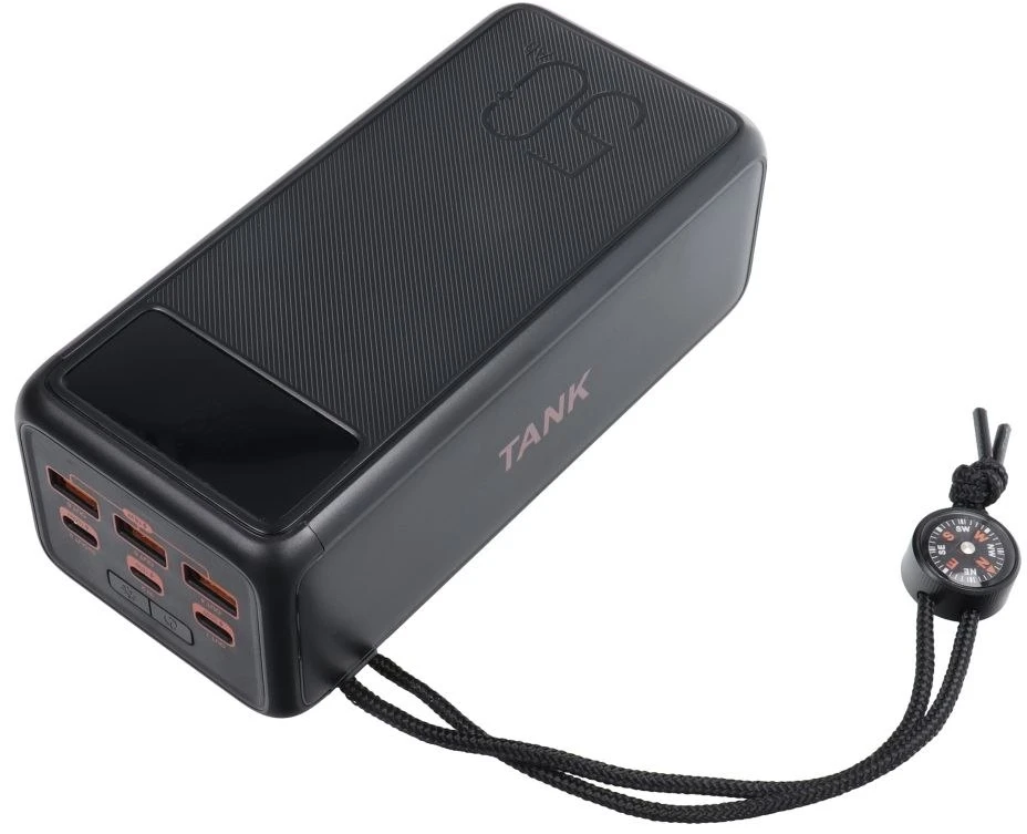 Powerbank Veger Tank Boost (W5001C) PD QC3.0 5A 130W 56000 mAh juodas