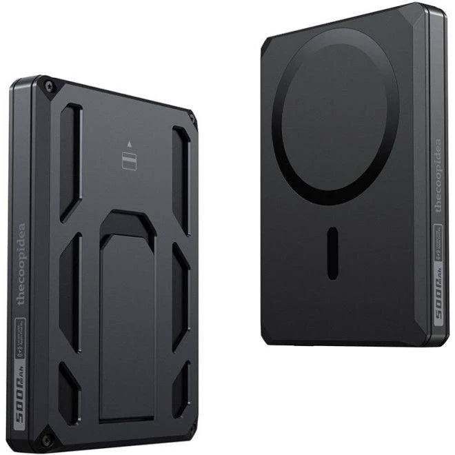 Powerbank Veger Wallet Tracker W0582 MFi PD 20W 5000 mAh juodas