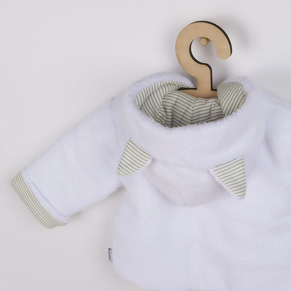 Prabangus kūdikio žieminis paltukas su gobtuvu New Baby Snowy kolekcija, dydis 74 (6-9 mėn.)