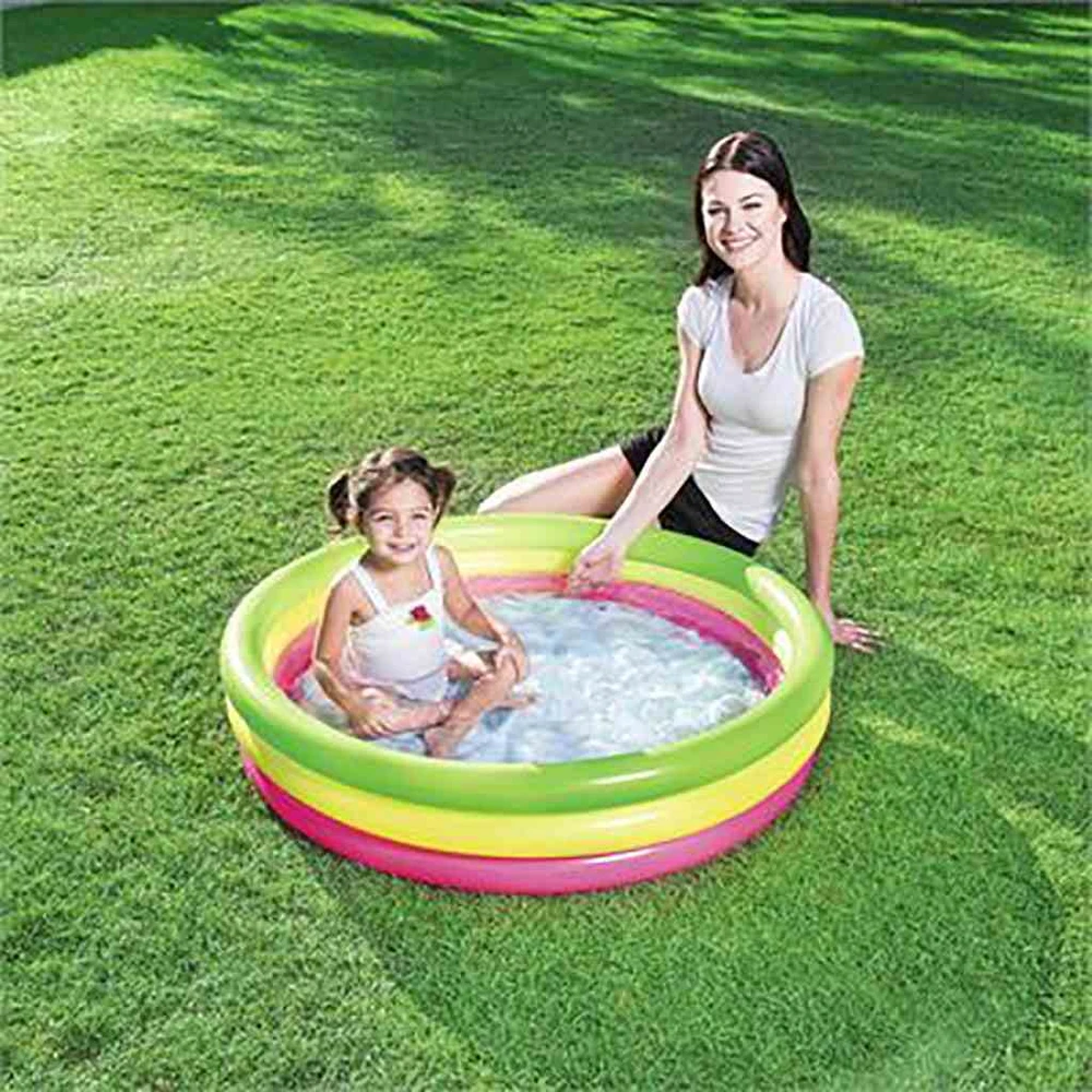 BESTWAY pripučiamas baseinas 102cm x 25cm, 51104