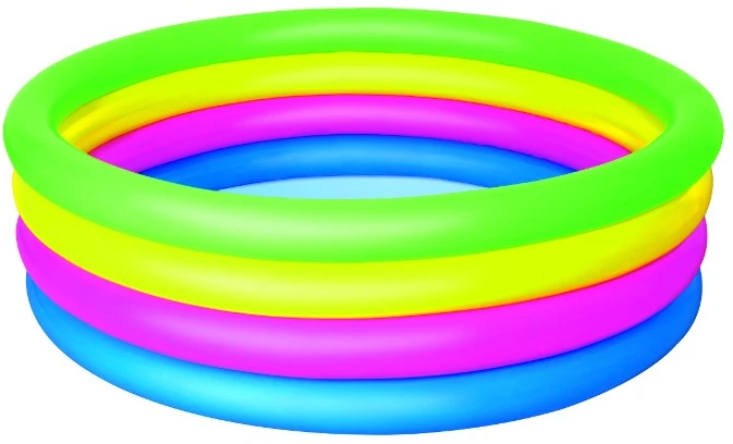 Pripučiamas baseinas Bestway Rainbow 157 cm x 46 cm, 51117