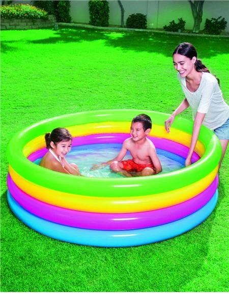 Pripučiamas baseinas Bestway Rainbow 157 cm x 46 cm, 51117
