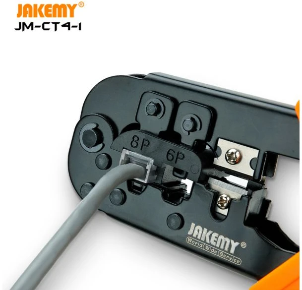Profesionali RJ45 RJ12 RJ11 kabelių užspaudimo replės Jakemy