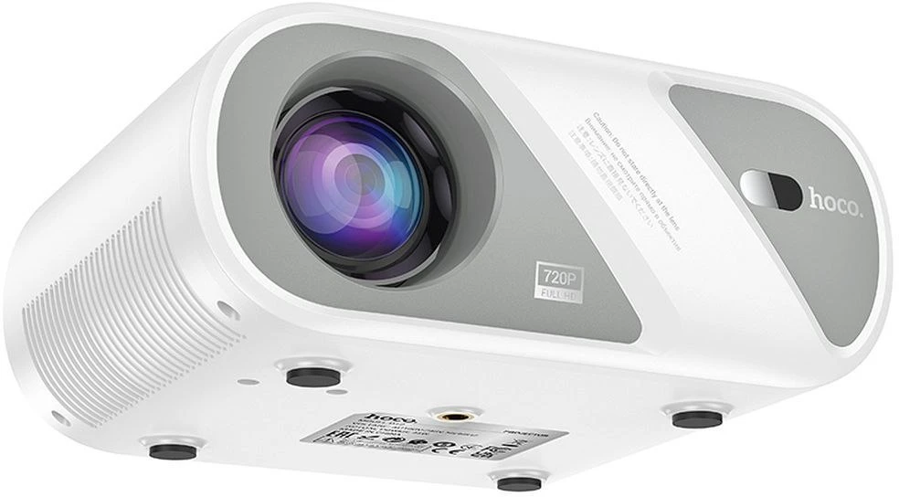Projektorius HD Ready Hoco Wi-Fi Bluetooth 720P DT1 baltas