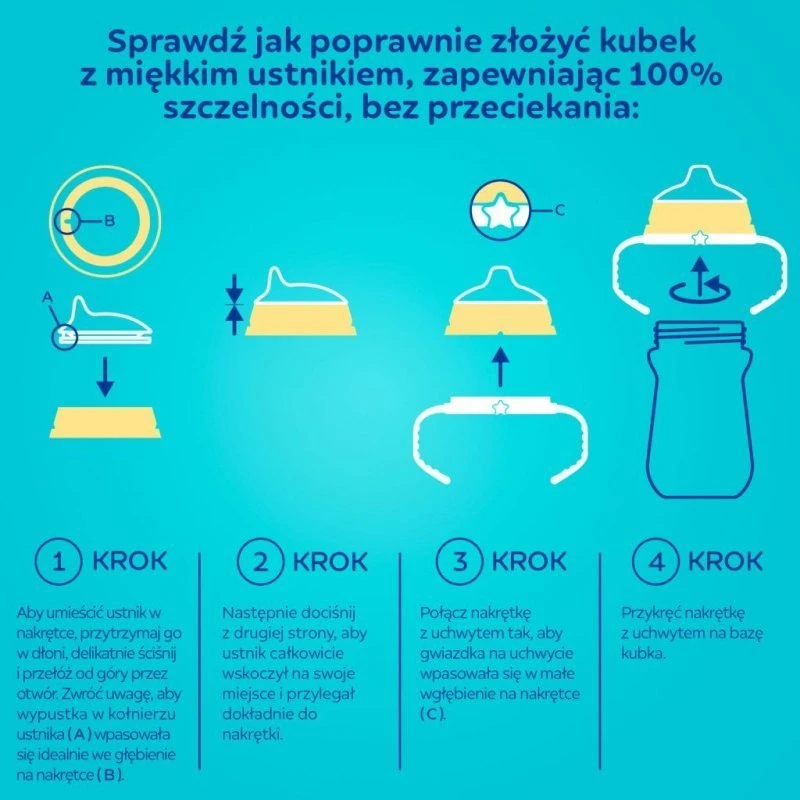 Canpolbabies Canpol babies gertuvė su silikoniniu snapeliu FirstCup 250ml (56/615_yel)