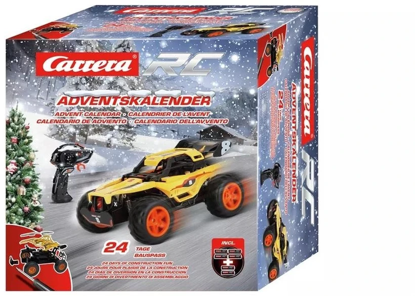 Radijo bangomis valdomas Carrera RC Offroad kalendorius 24 dienų