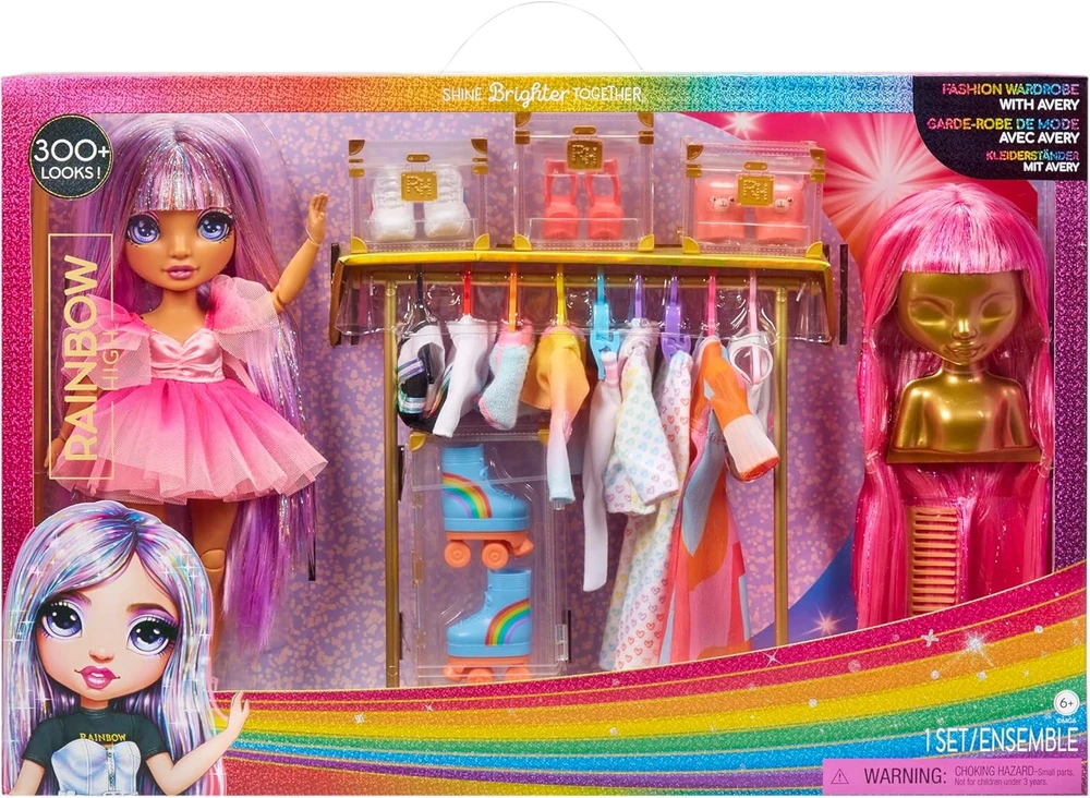 Mados stovas su lėle Avery Styles 428268 Rainbow High