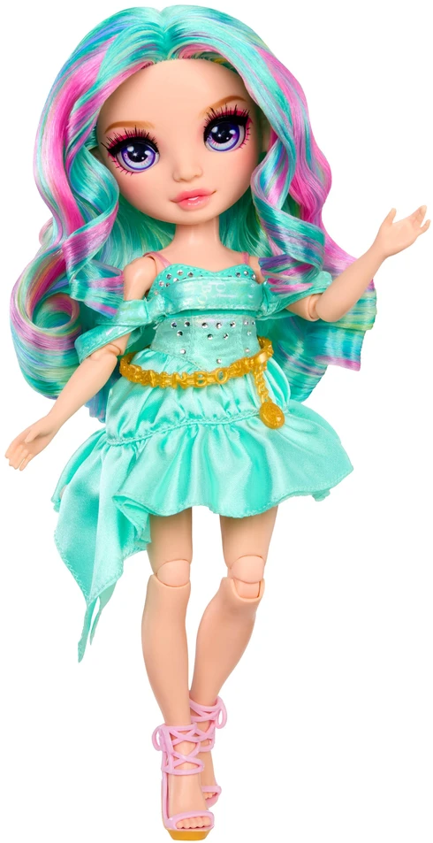 Rainbow High Be Dazzling-Celine turkio spalvos lėlė 597827-EUC