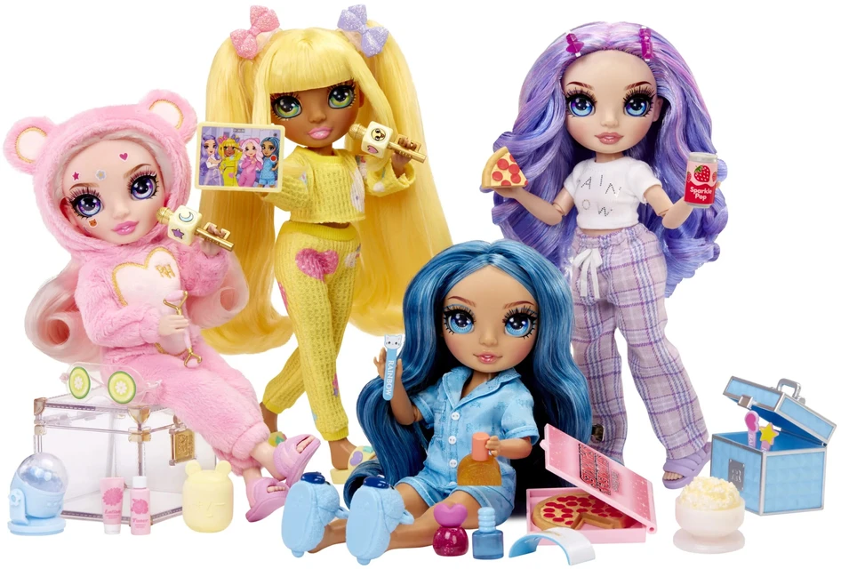 MGA Lėlė Junior High Pižamų Vakarėlio kolekcija Sunny geltona 503682-EUC