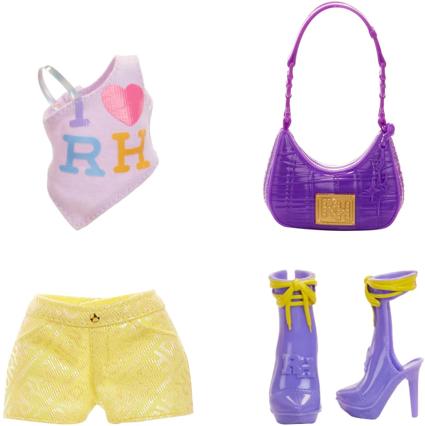 Rainbow High įėjimo mados lėlė Violetė 547563-EUC