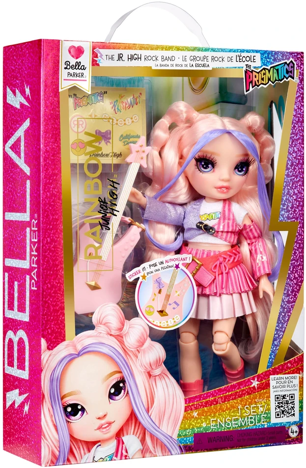 Rainbow High Jr High Rockband lėlė – Bella (565659/3)