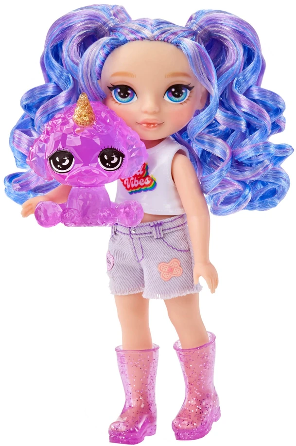 MGA 531234-EUC Rainbow High Littles lėlės – Amethyst (violetinė)