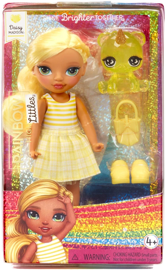 MGA Rainbow High Littles Lėlė Daisy Geltona 531227