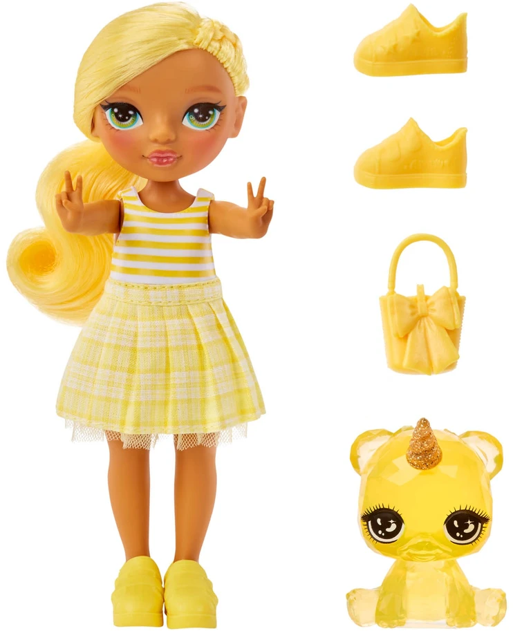 MGA Rainbow High Littles Lėlė Daisy Geltona 531227