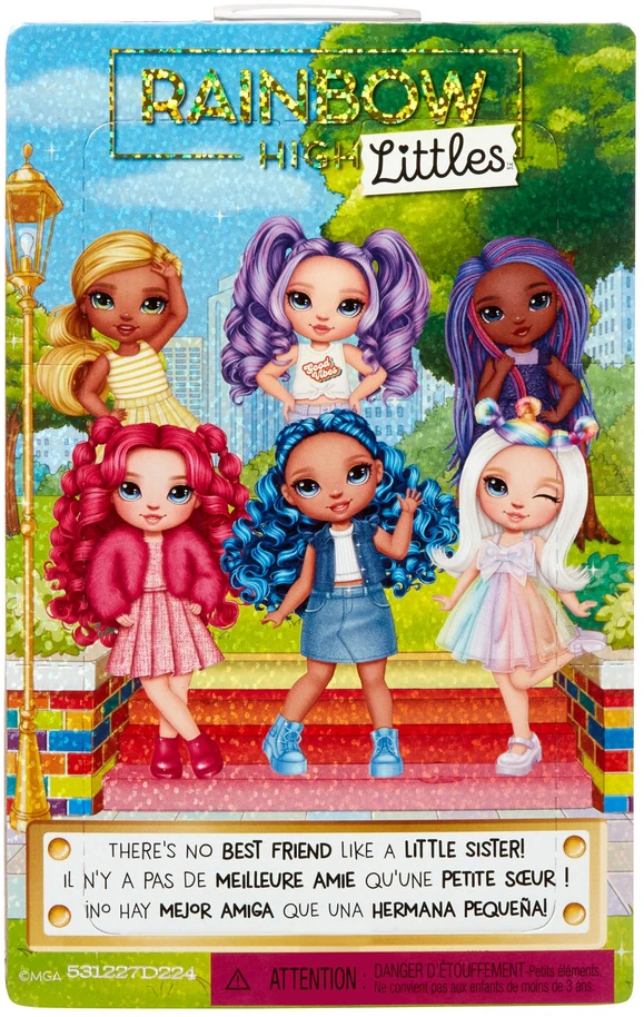 MGA Rainbow High Littles Lėlė Daisy Geltona 531227
