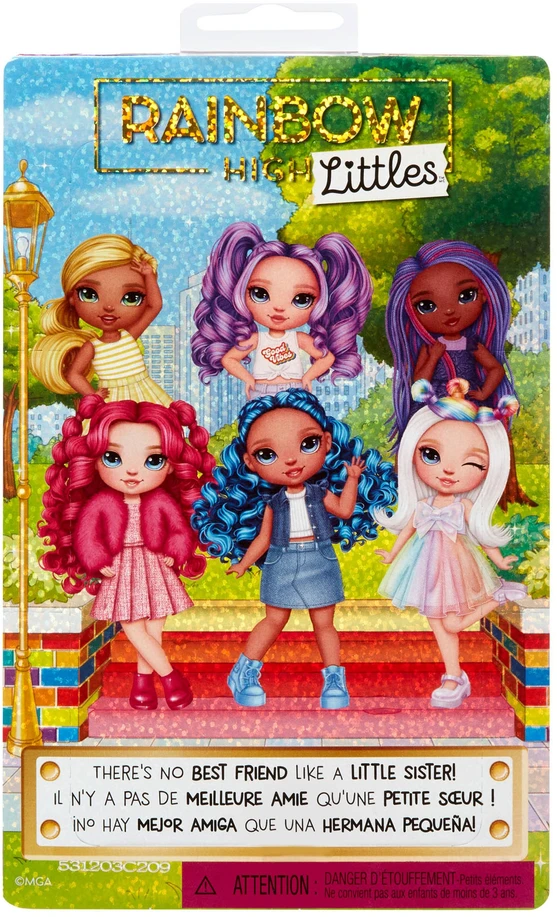 MGA 531203-EUC „Rainbow High Littles“ lėlės – opalas (vaivorykštė)