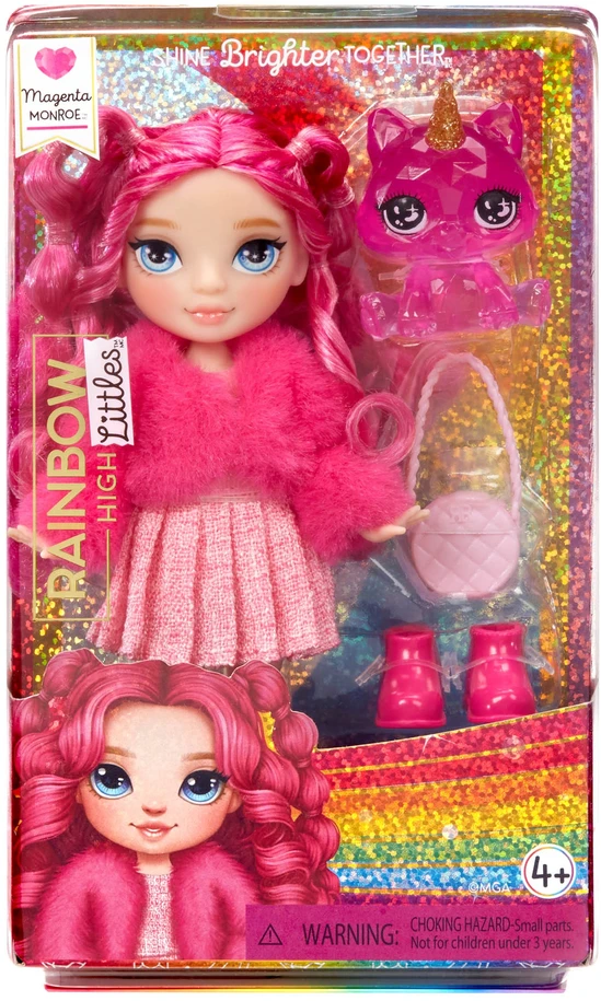 MGA Rainbow High Littles lėlės purpurinė (rožinė)