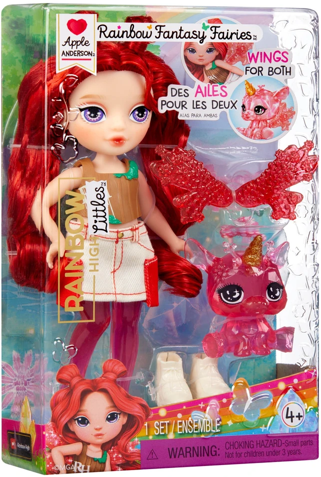 Rainbow High Fantasy Apple lėlė – su raudonais atspalviais (543381/4)