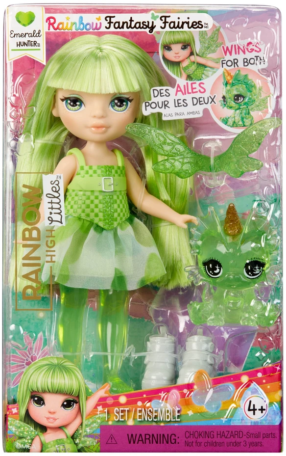 Rainbow High Fantasy Emerald lėlė – su smaragdo spalvos akimis (543404/4)