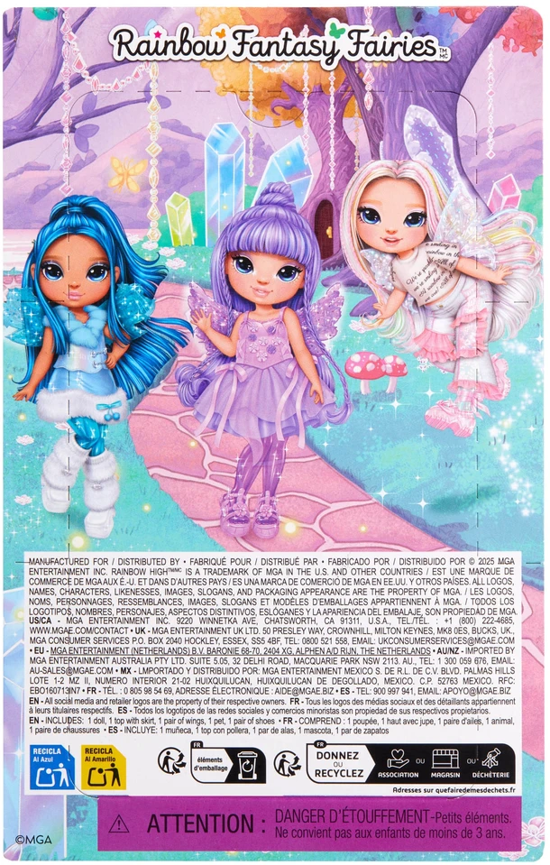 Rainbow High Lt Rainbow Fantasy lėlė – Amethyst (543435/4)
