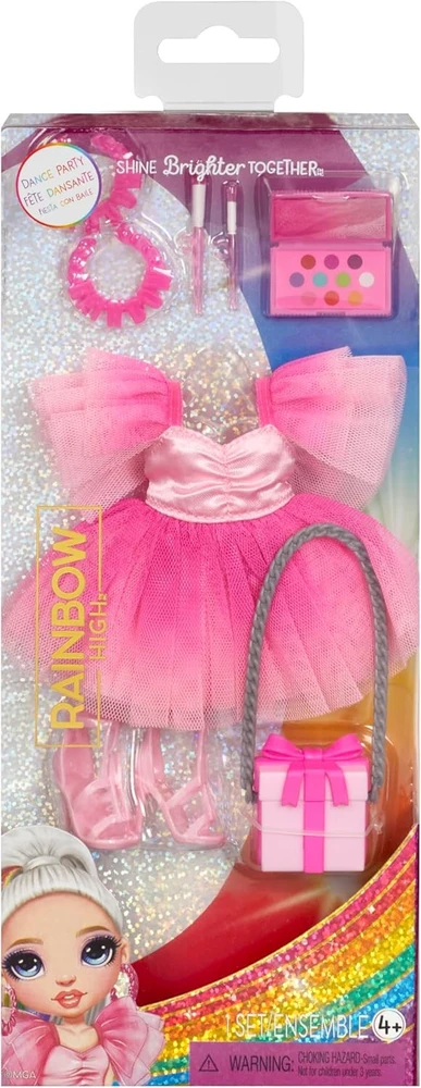 MGA Mados rinkinys „Rainbow High Fashion Pack Dance Party“ 521693EUC