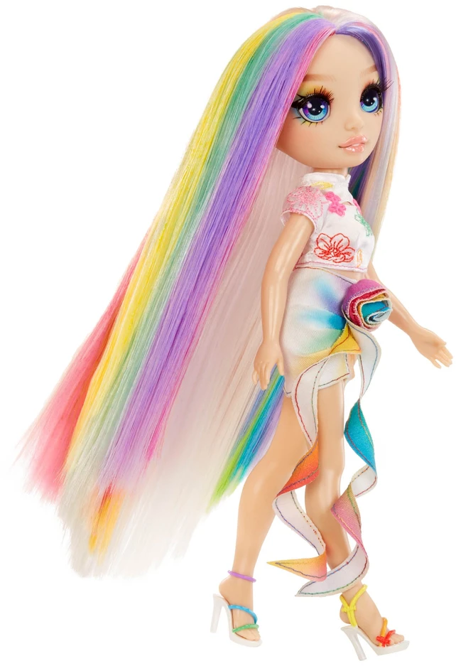 MGA Lėlė Rainbow High Hair Chalk & Style Amaya vaivorykštinė 526780-EUC