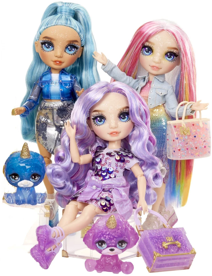 MGA 120209-EU Classic Rainbow Fashion Dolls Asst 2