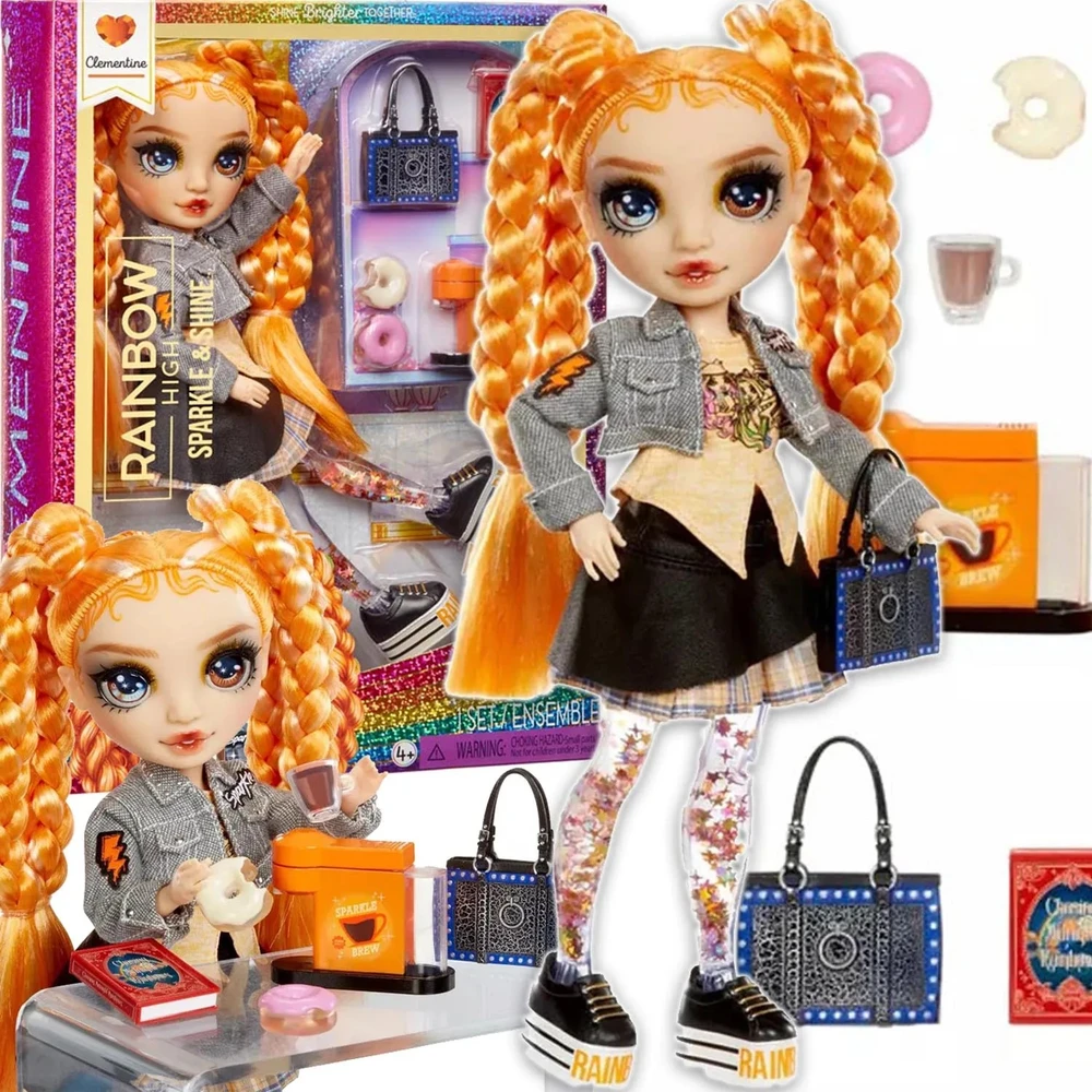 MGA Entertainment „Rainbow High Rainbow High Sparkle & Shine“ mados lėlė – Clementine, lėlė