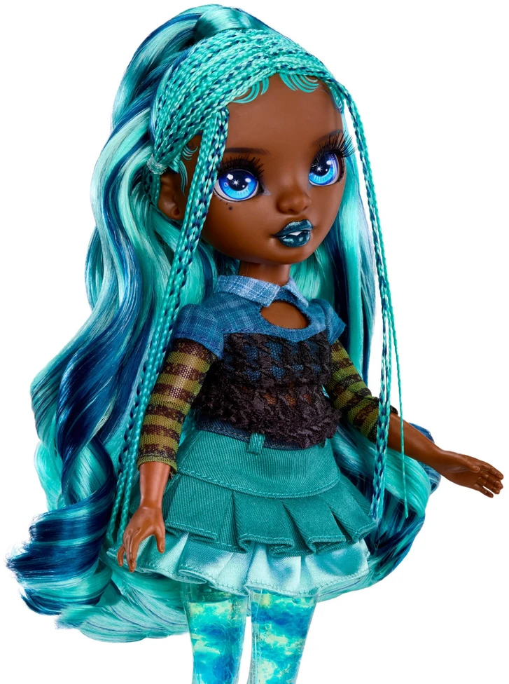 Rainbow High Sparkle & Shine teal spalvos lėlė