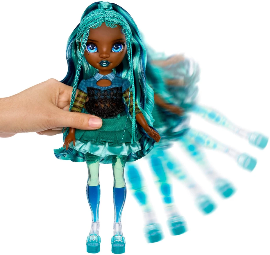 Rainbow High Sparkle & Shine teal spalvos lėlė