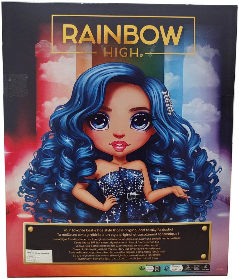 Lėlė Rainbow High Holiday Skyler Bradshaw Fantastic Fashion 429937-EUC