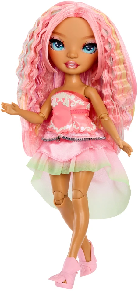 Rainbow High žėrinti lėlė Adeline Rose 597797-EUC