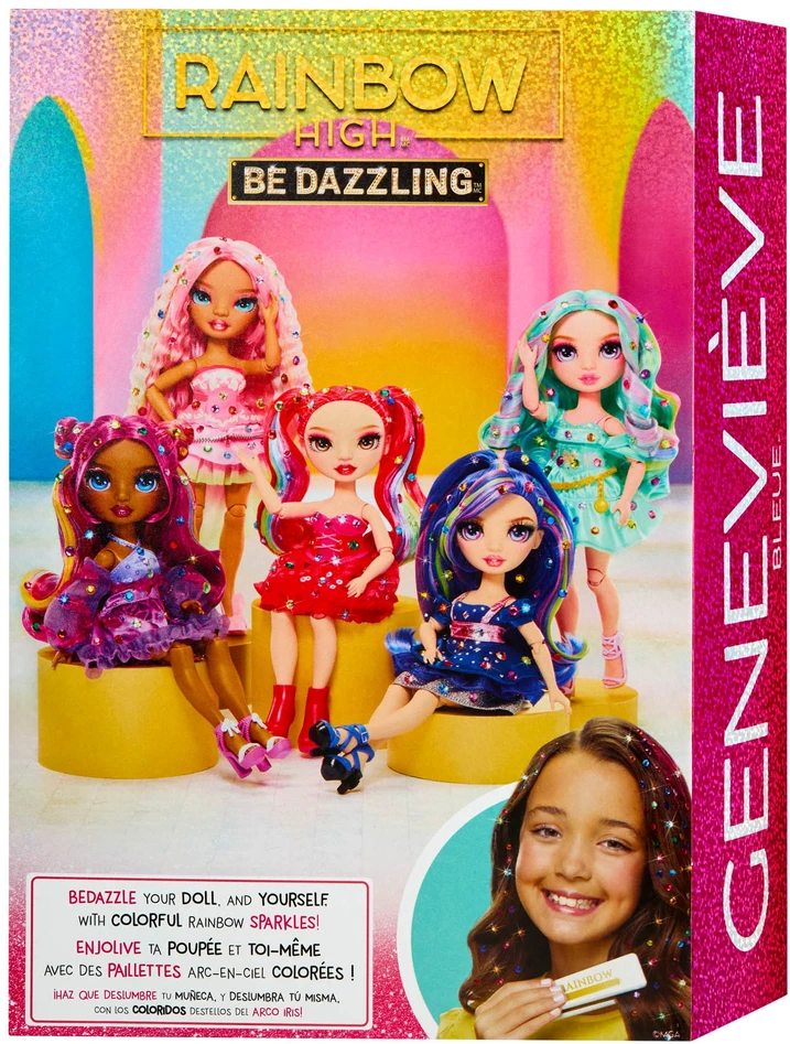 MGA Lėlė Rainbow High Be Dazzling Genevieve Bleu 597810-EUC