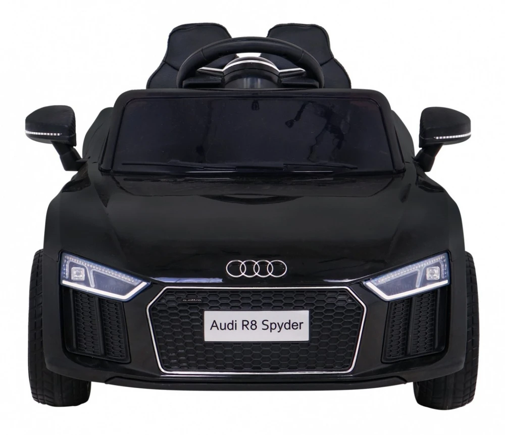 Ramiz Elektrinė mašina vaikams Audi R8 juodos spalvos