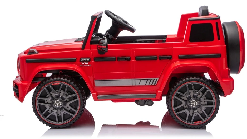 RAMIZ Elektromobilis Mercedes G63 AMG Lift raudonas
