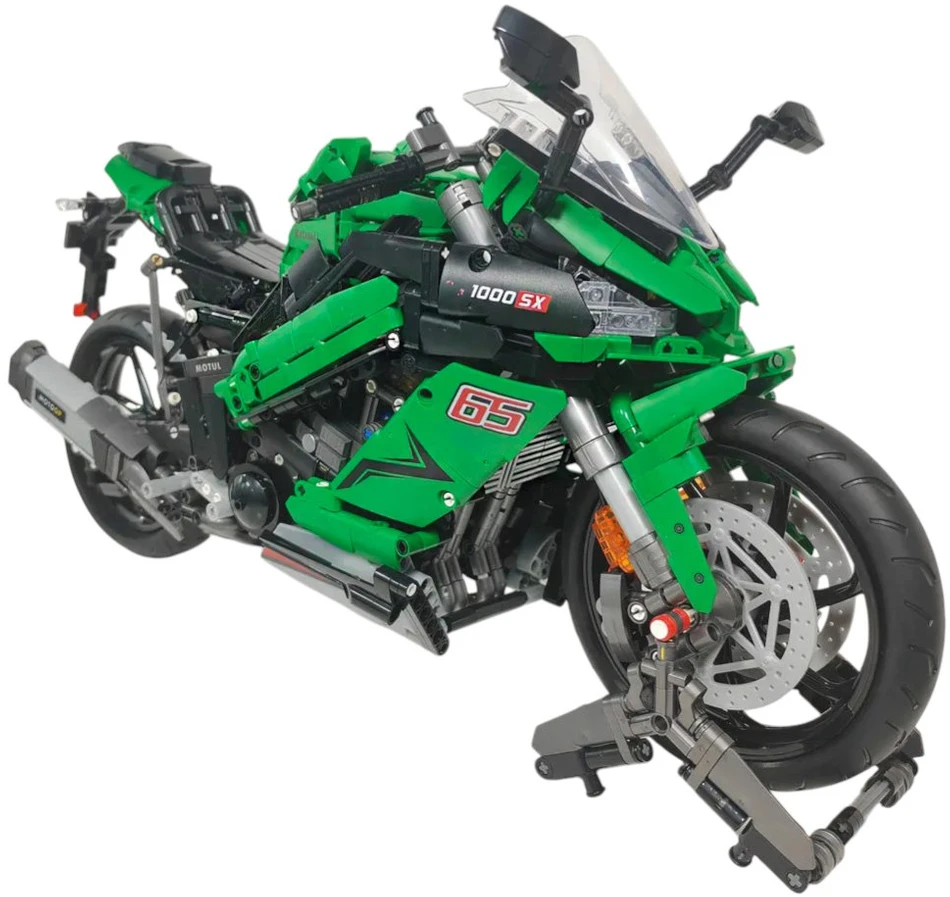 RAMIZ Konstruktorius Sportinis motociklas, 2304 el., Žalias