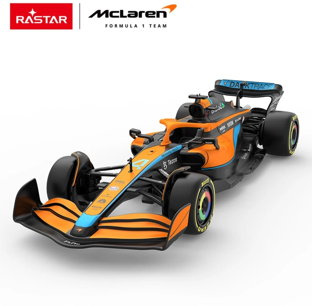 Autko Metalowe 1:24 McLaren F1 MCL36 Oranžinė RASTAR